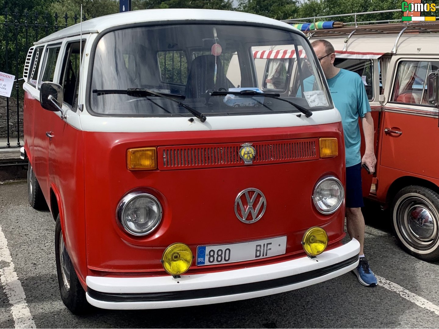 880BIF, Volkswagen Kombi 2nd gen Bus/Kombi Van (T2b), 1st facelift, 1967–1979 (–1982 for BR- and MX-market)