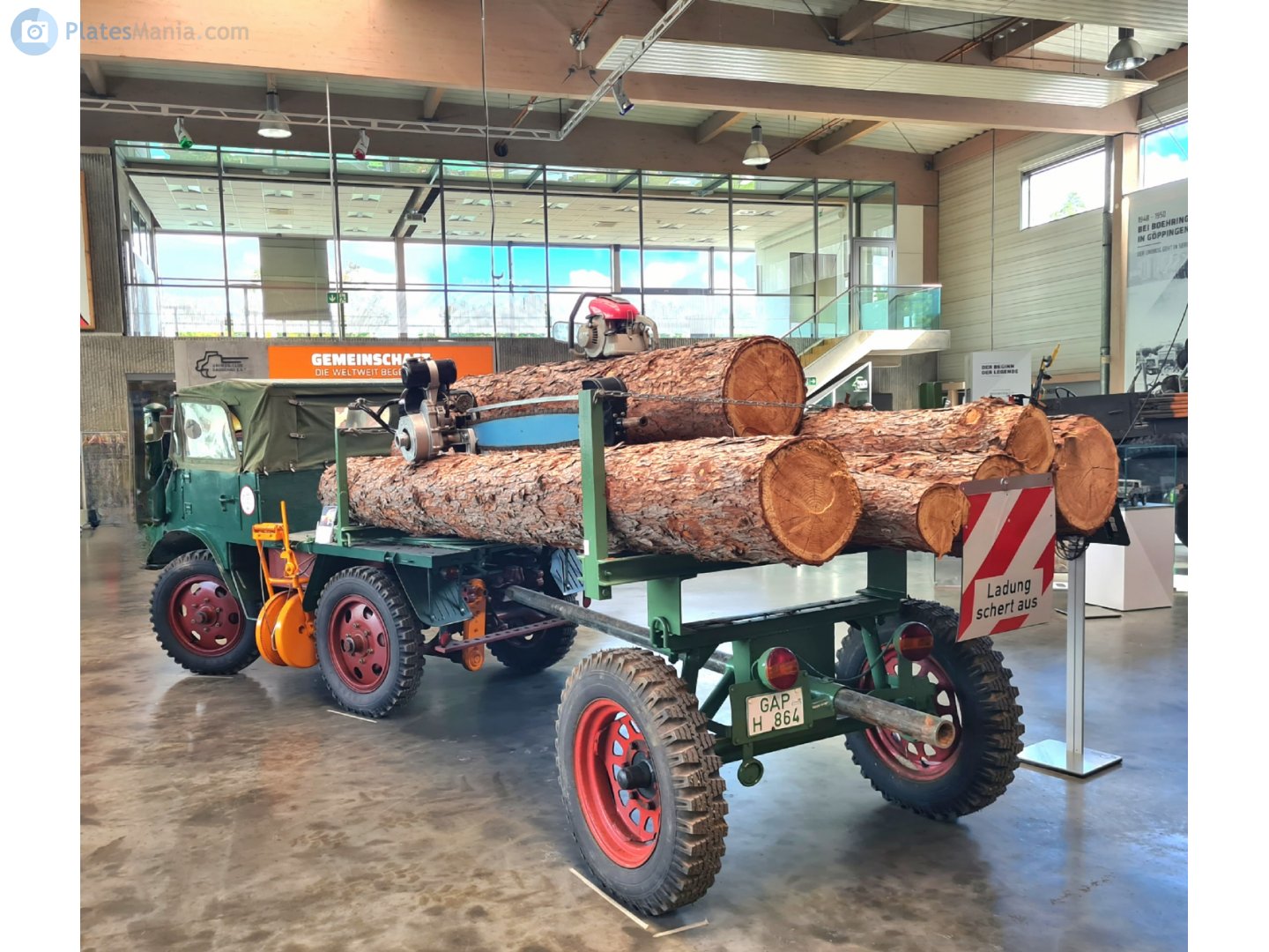 GAP H 864, Regular plates 