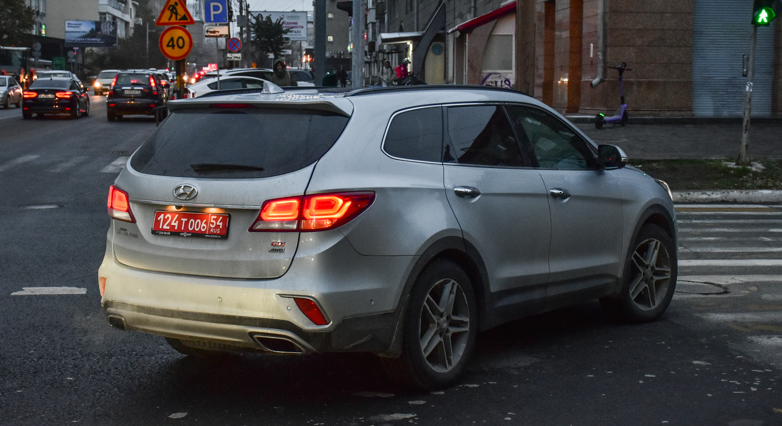 124 T 006 54, Hyundai Santa Fe 3rd gen (Grand) Santa Fe (XL) (NC), facelift, 2015–2019