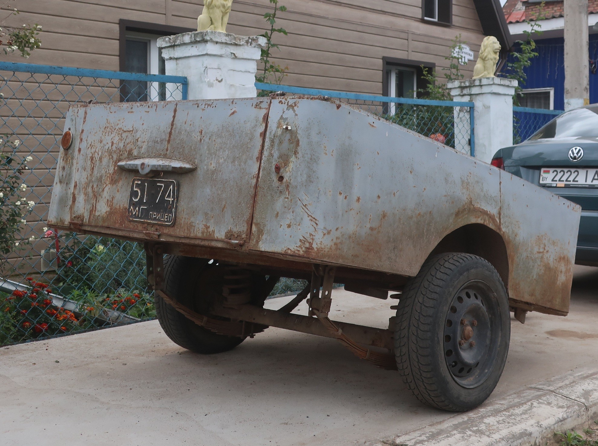 5174 МГ, Home-made vehicle 