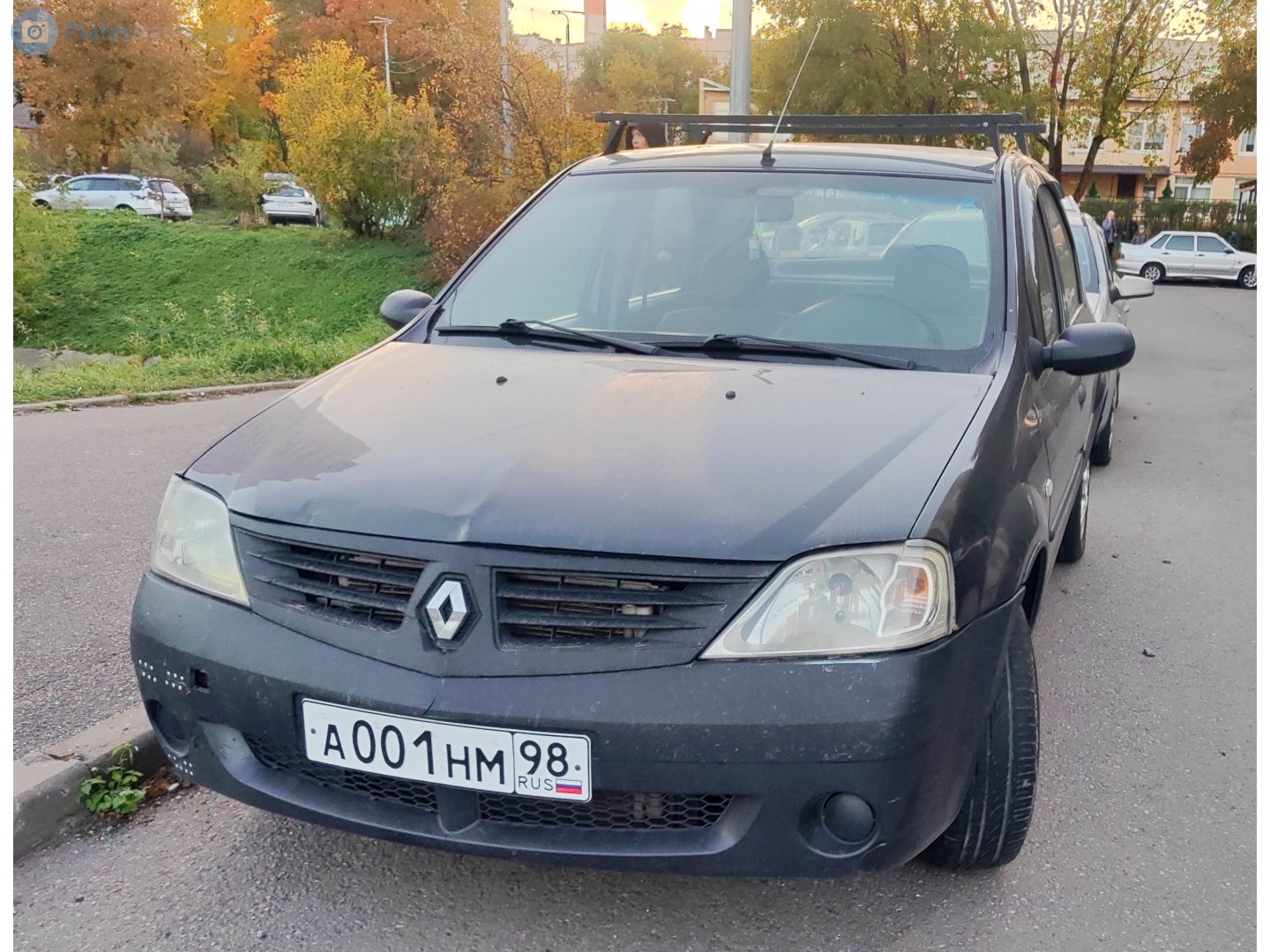 а 001 нм 98, Renault Logan 1st gen Sedan (LS0*/LS1*), 2004–2009