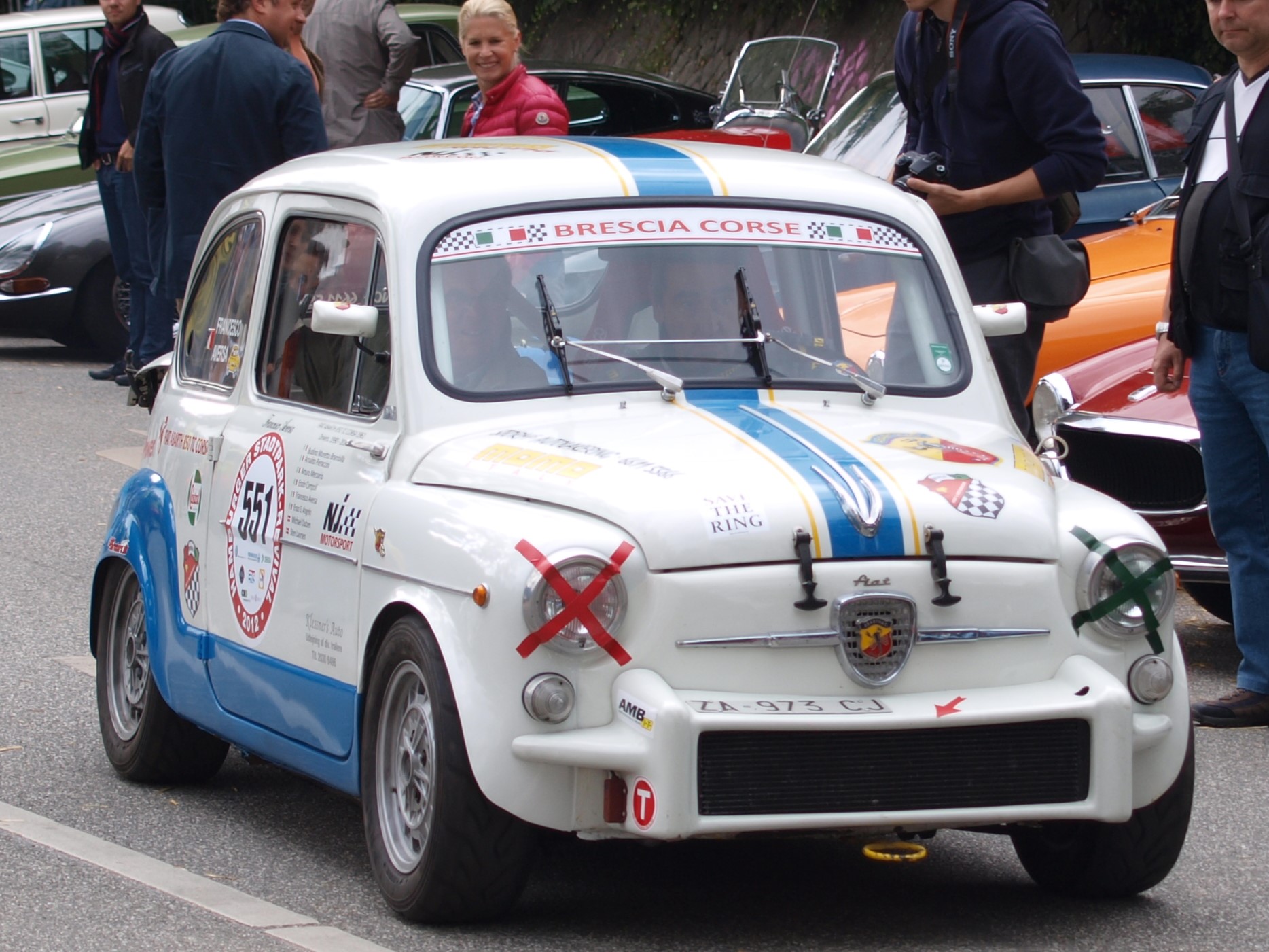 ZA 973 CJ, Abarth 850 