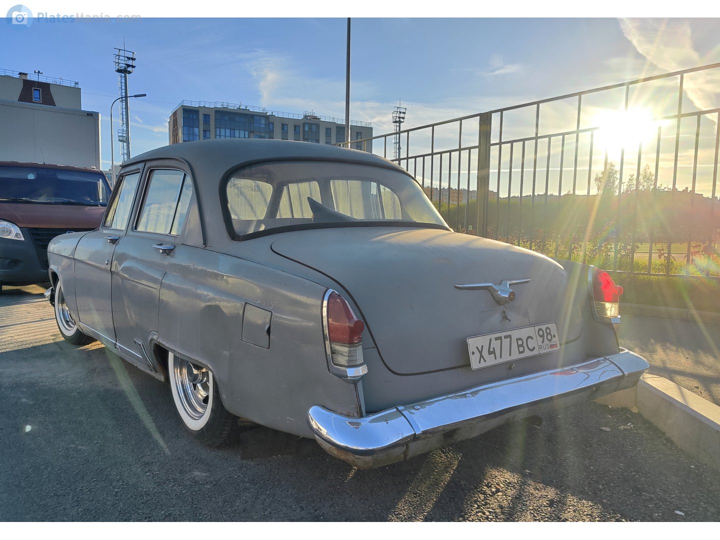 х 477 вс 98, GAZ 21 Волга 3rd series, 1962­–1970