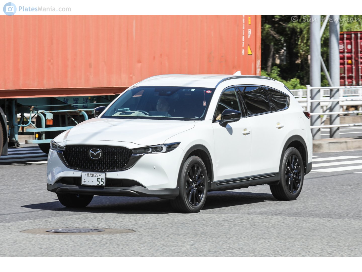 鹿児島 357 ふ 55, Mazda CX-8 1st gen (KG; Pacific-market), facelift, 2022–