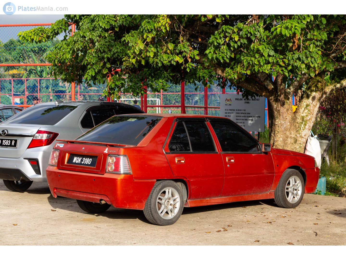 WQK 3180, Proton Saga 1st gen LMST Hatch (C21A/C22A), 2nd facelift, 2003–2008