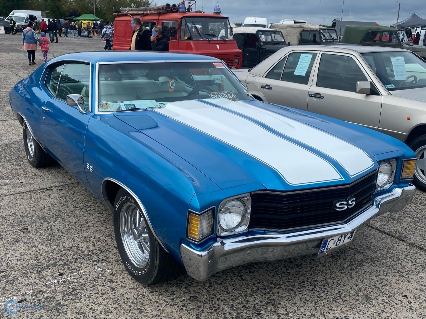 C 8Y4, Chevrolet Chevelle 2nd gen 1971/1972 2-door Hardtop (27/37; A-body), 3rd facelift, 1970–1972