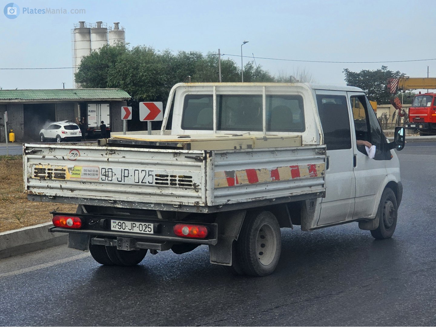 90 JP 025, Ford Transit 3rd gen Double Cab (V347/V348), 1st facelift, 2006–2014