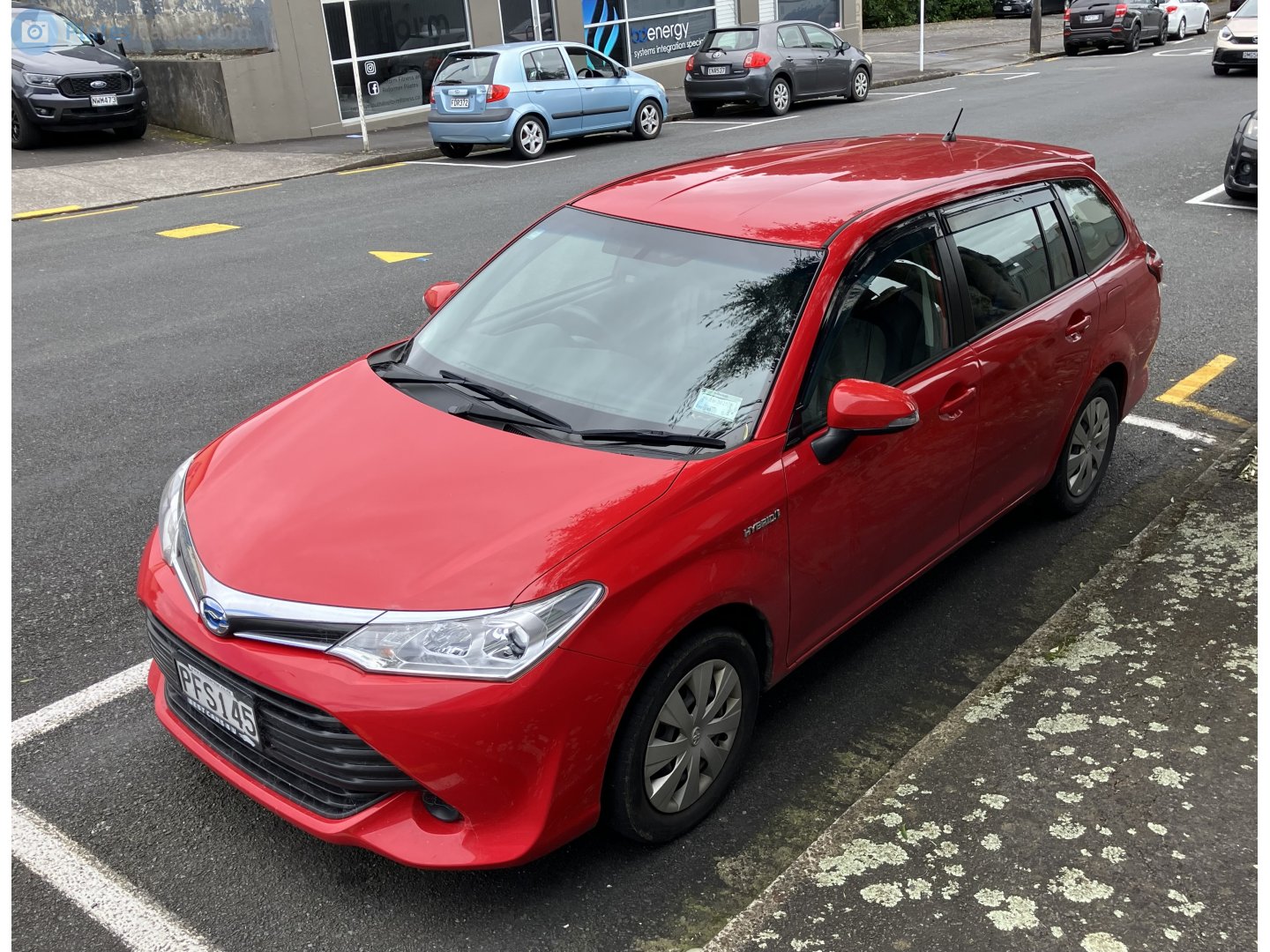 PFS145, Toyota Corolla Fielder 3rd gen (E160), facelift, 2015–