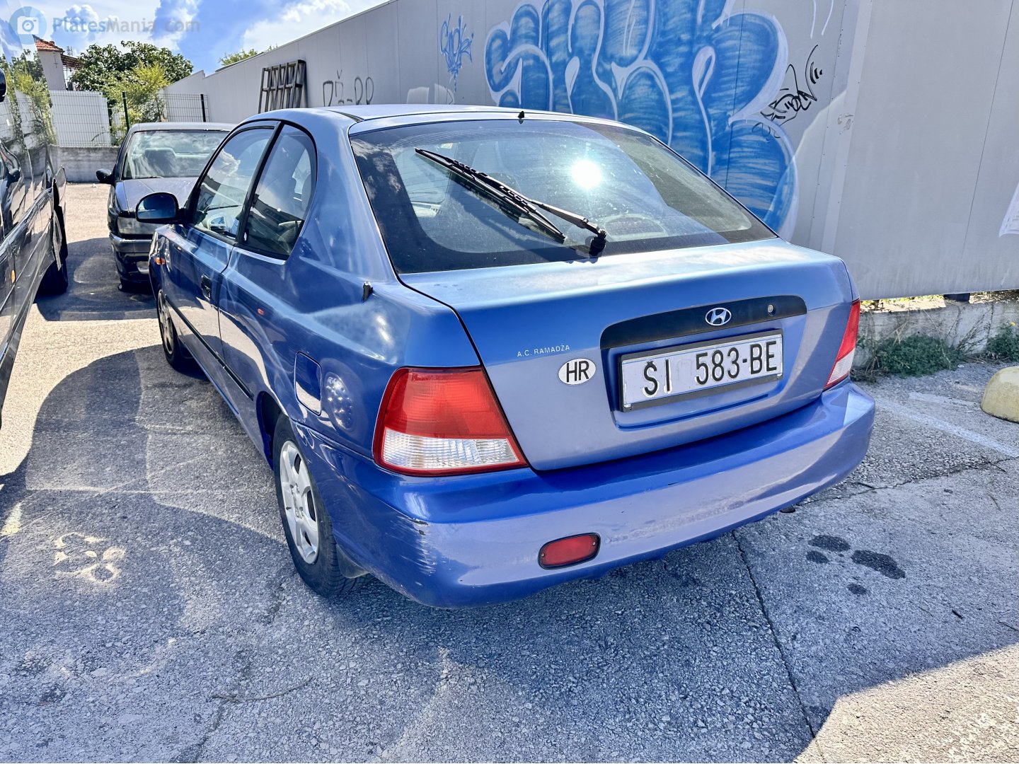 ŠI 583-BE, Hyundai Accent 2nd gen 3-door Liftback (LC), 1999–2003