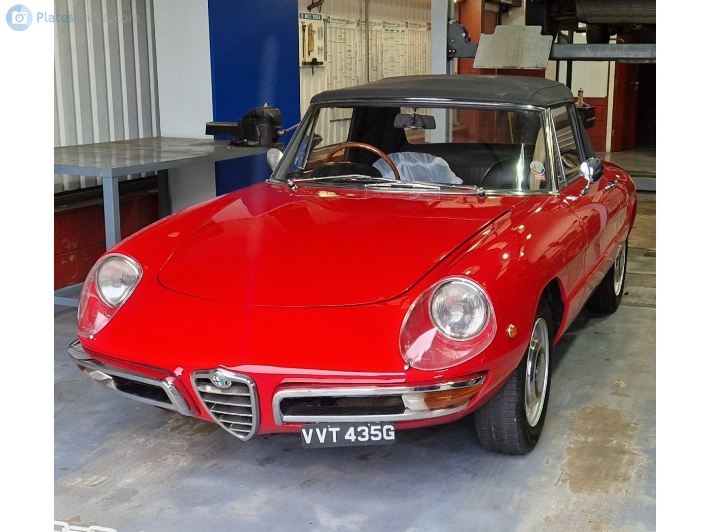 VVT435G, Alfa Romeo Spider 1st gen, 1966–1969