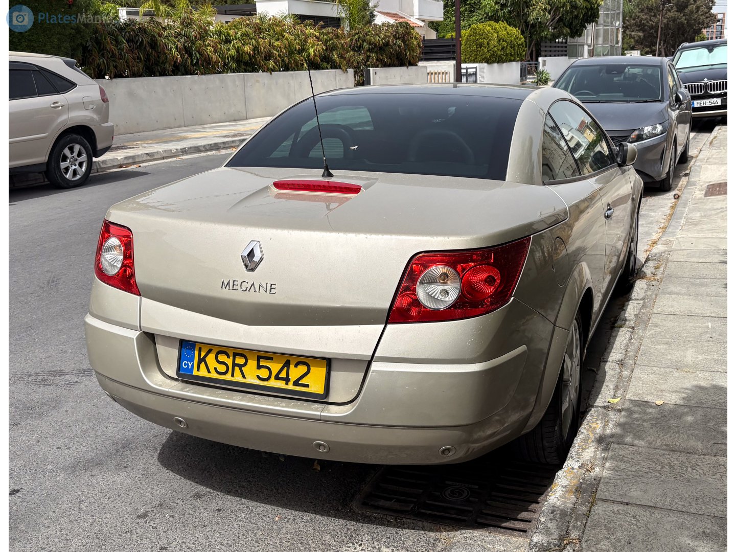 KSR 542, Renault Mégane 2nd gen CC Cabriolet (E84), 2003–2009