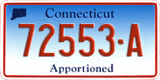 Connecticut, Apportioned (12345-A)