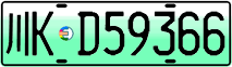 License plate of China, Electric vehicles