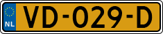 License plate of the Netherlands, Light Commercial Vehicles (1994 system)