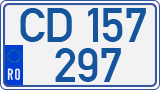 License plate of Romania, Diplomatic