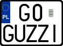 License plates of Poland, Vanity Plates