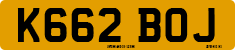 License plate of the United Kingdom, 1983 year system
