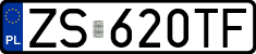 License plates of Poland, Regular car plates