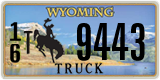 Wyoming, Truck (1(2) 12345)