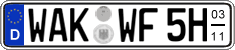 German license plate, Seasonal plates (Oldtimers)