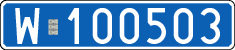 License plates of Poland, Diplomatic