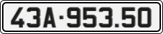 License plate of Vietnam, Cars