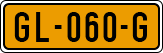 License plate of the Netherlands, Cars