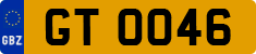 License plate of Gibraltar, Trailers