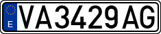 License plates of Spain, 1971 year series