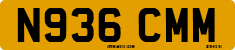License plate of the United Kingdom, 1983 year system