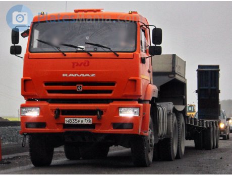 н835ра196, KamAZ 6522