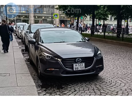 н533вв550, Mazda Axela