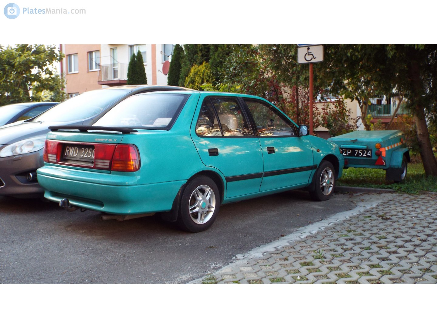 RWD 3250, Suzuki Swift 2nd gen Sedan (SF), 1990–1996