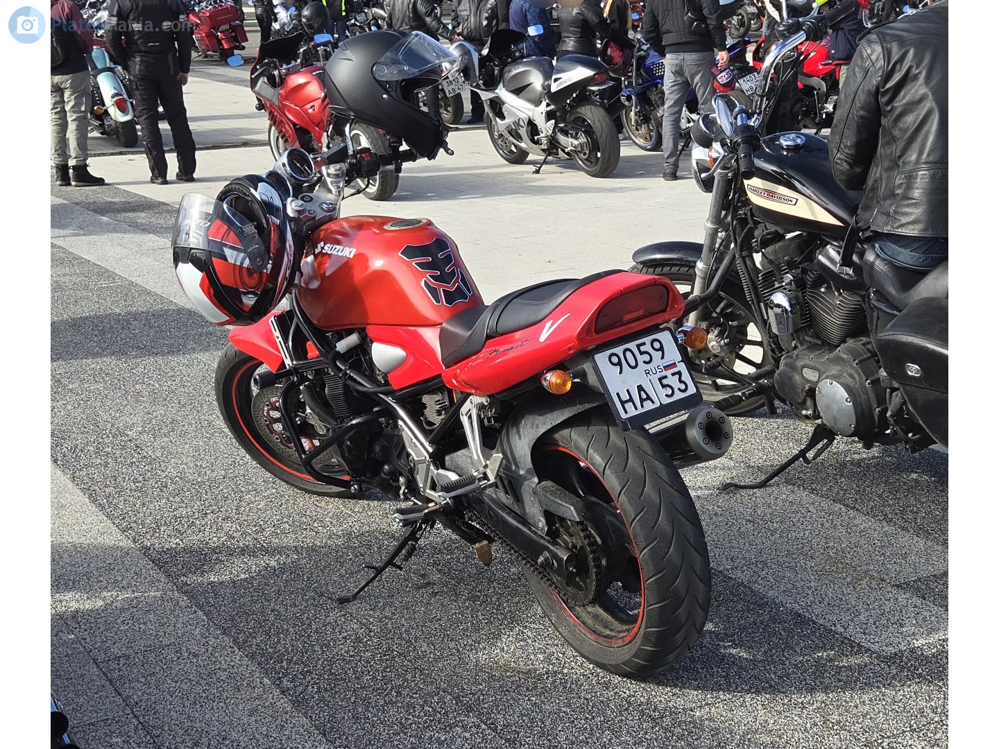 9059 на 53, Suzuki GSF Series (Bandit) 1st gen GSF400, 1989–1997 (GSF250; JP-market, 1989–2000)