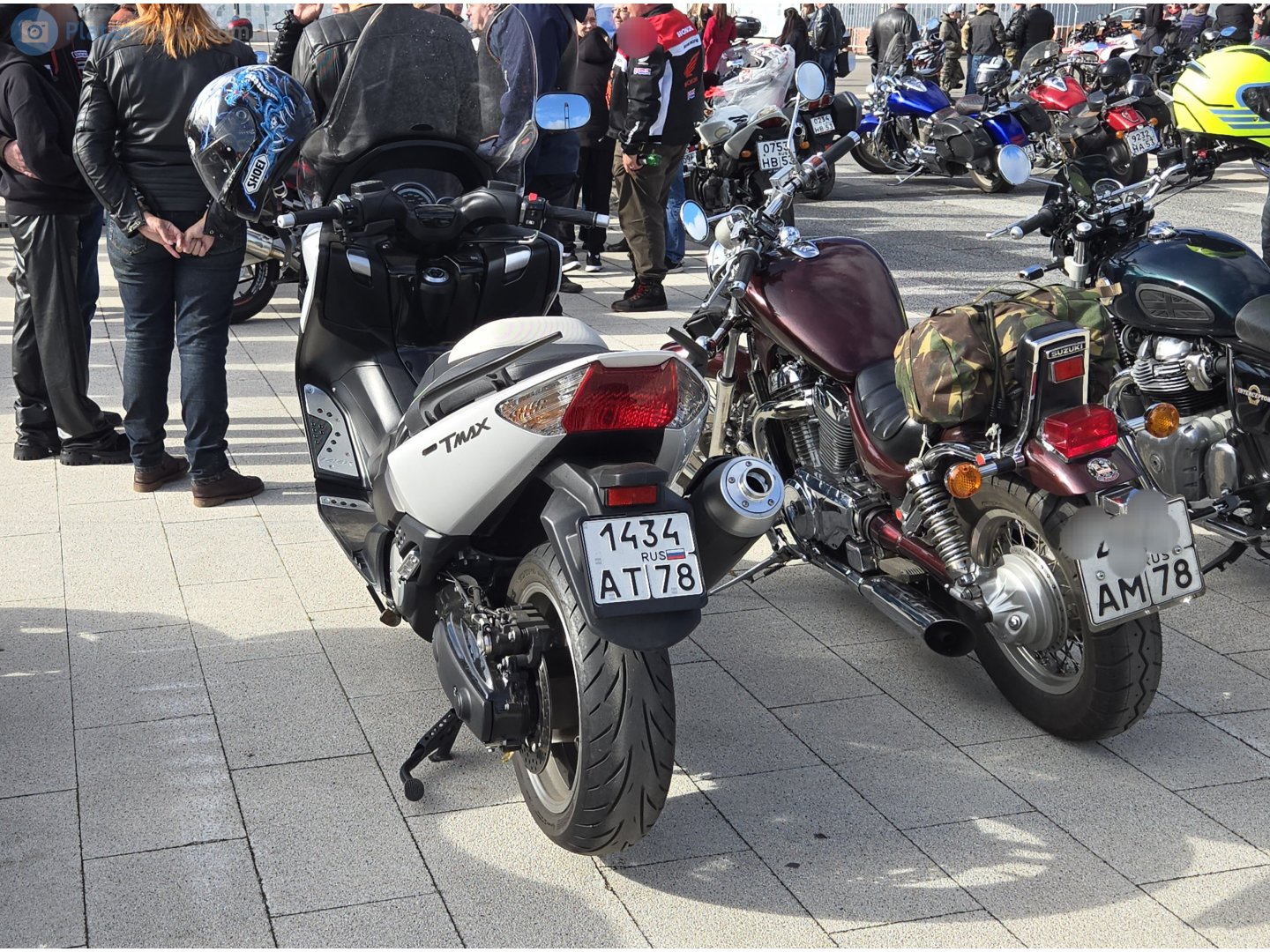 1434 ат 78, Yamaha TMAX 3rd gen XP500, 2008–2012