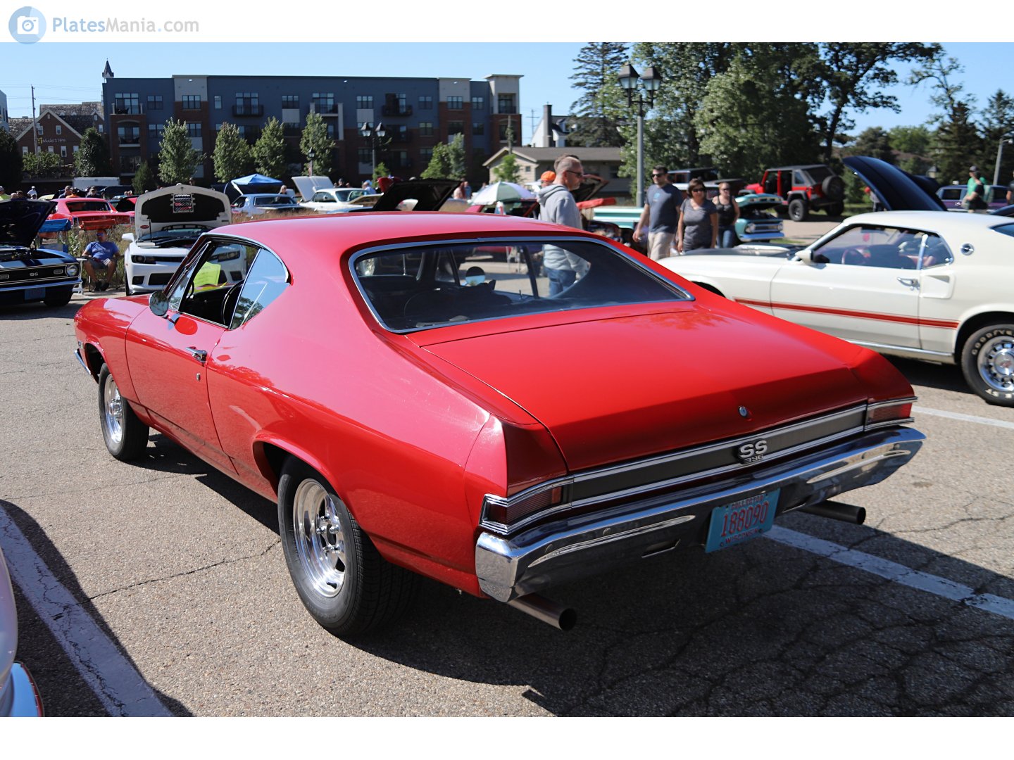 188090, Chevrolet Chevelle 2nd gen 1968 2-door Hardtop (27/37; A-body), 1967–1968