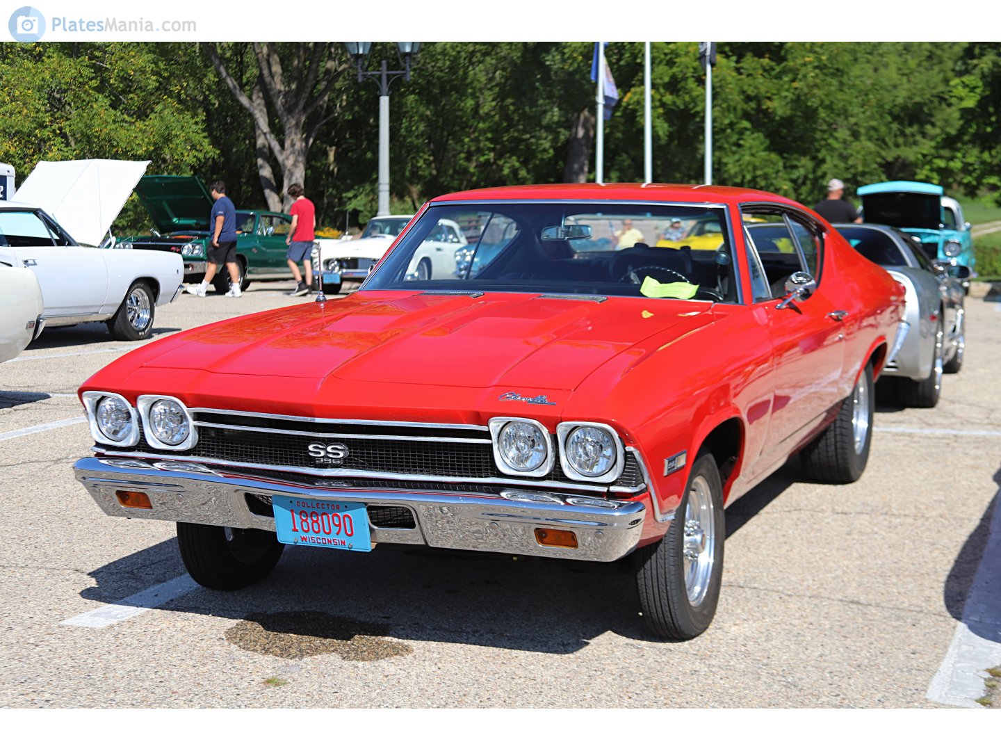 188090, Chevrolet Chevelle 2nd gen 1968 2-door Hardtop (27/37; A-body), 1967–1968