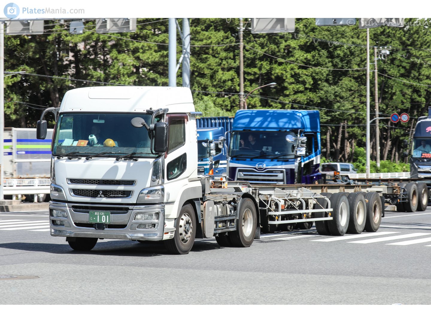 足立 131 こ 101, Mitsubishi Fuso Super Great 1st gen, facelift, 2007–2017