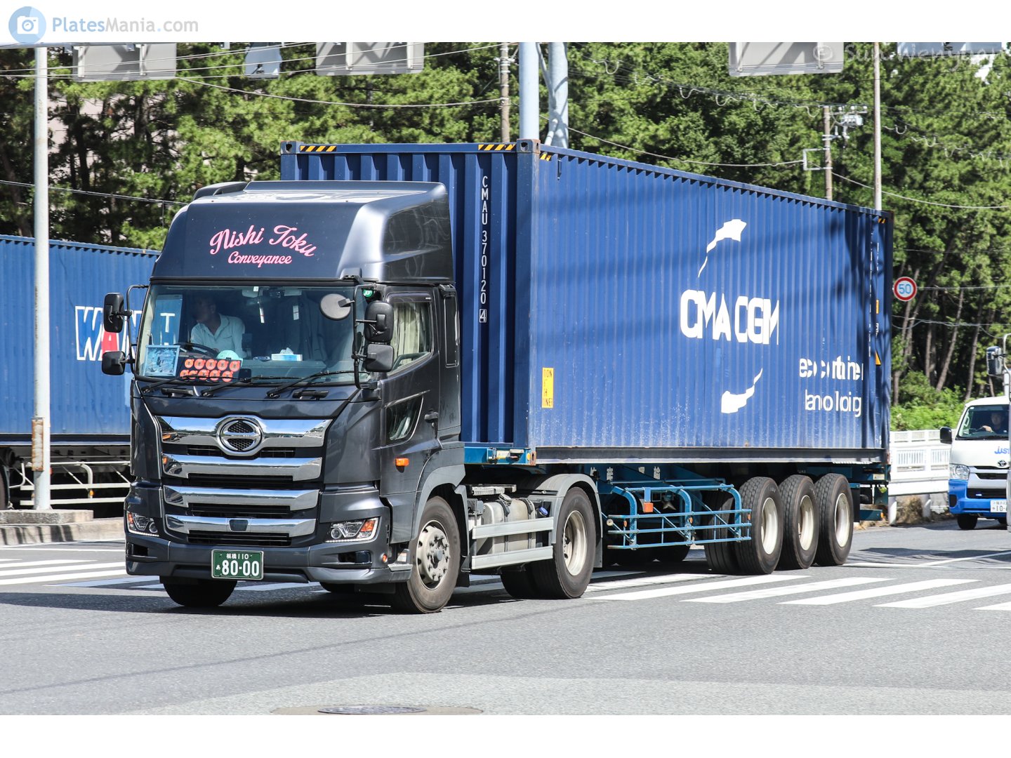 板橋 110 あ 8000, Hino Profia 3rd gen, 2017–