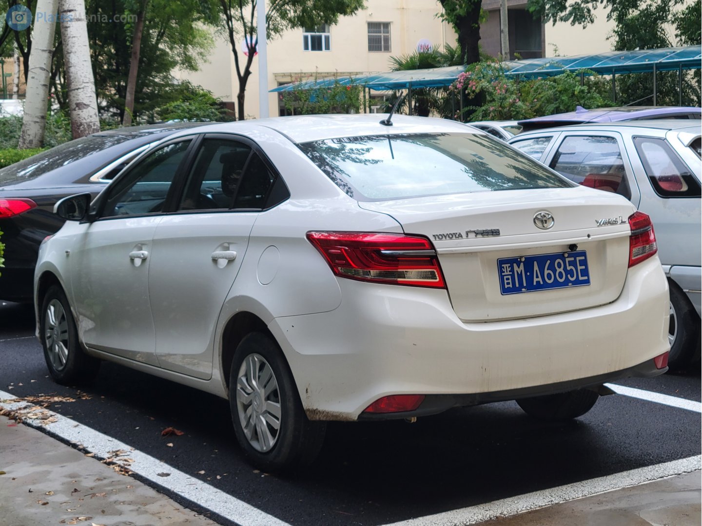 晋M·A685E, Toyota Yaris 3rd gen Sedan (XP150), 2013–2017