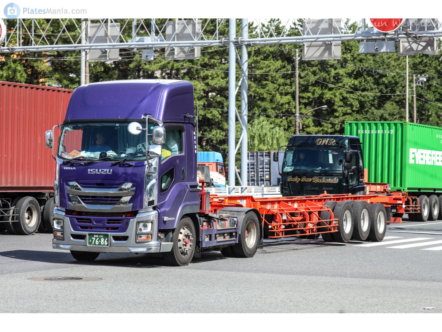 群馬 100 き 7686, Isuzu Giga 2nd gen, 2015–