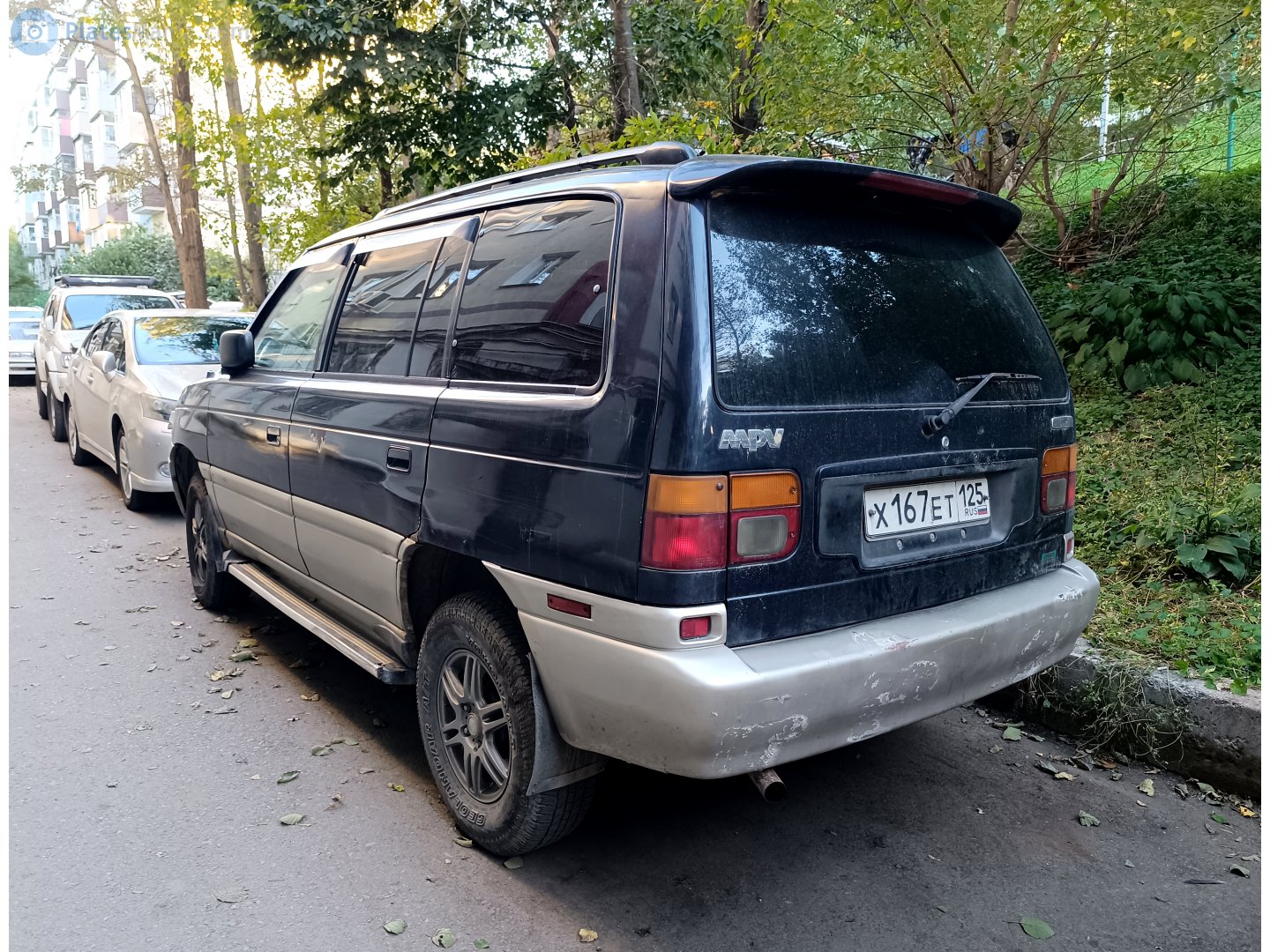 х 167 ет 125, Ẽfini MPV 1st gen (LV), facelift, 1995–1997