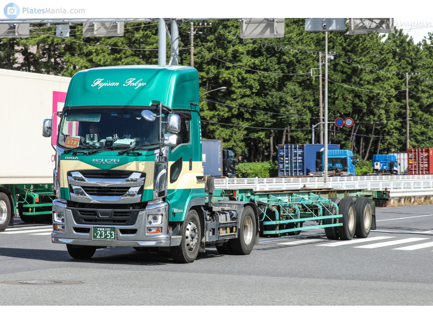 宇都宮 100 き 2353, Isuzu Giga 2nd gen, 2015–
