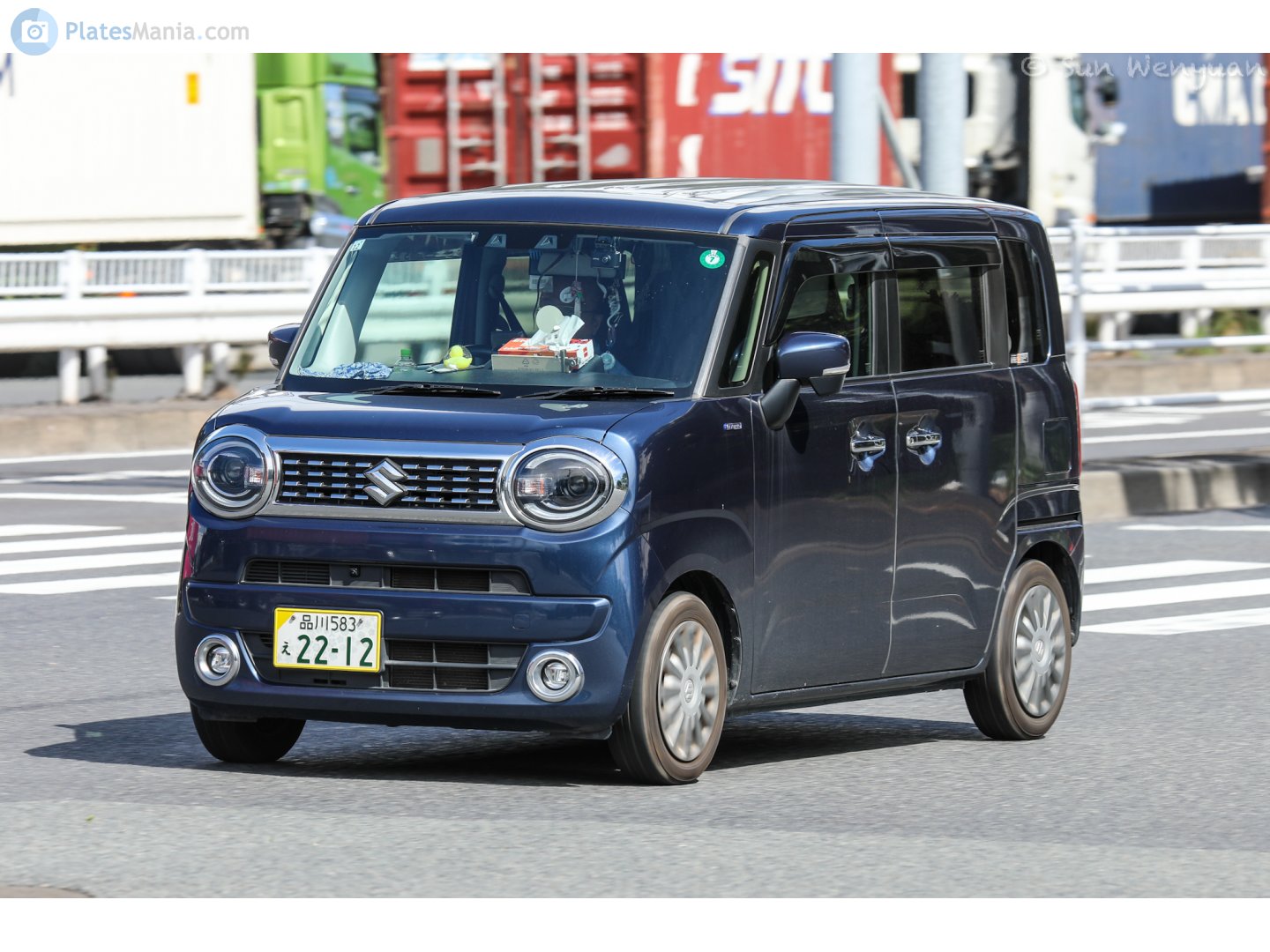 品川 583 え 2212, Suzuki Wagon R 6th gen Smile (MH35/MH55/MH85/MH95), 2021–