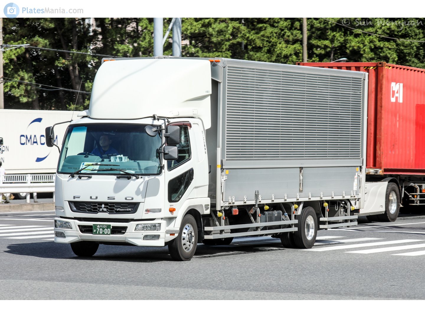 品川 101 か 7000, Mitsubishi Fuso Fighter 2nd gen, 2nd facelift, 2005–