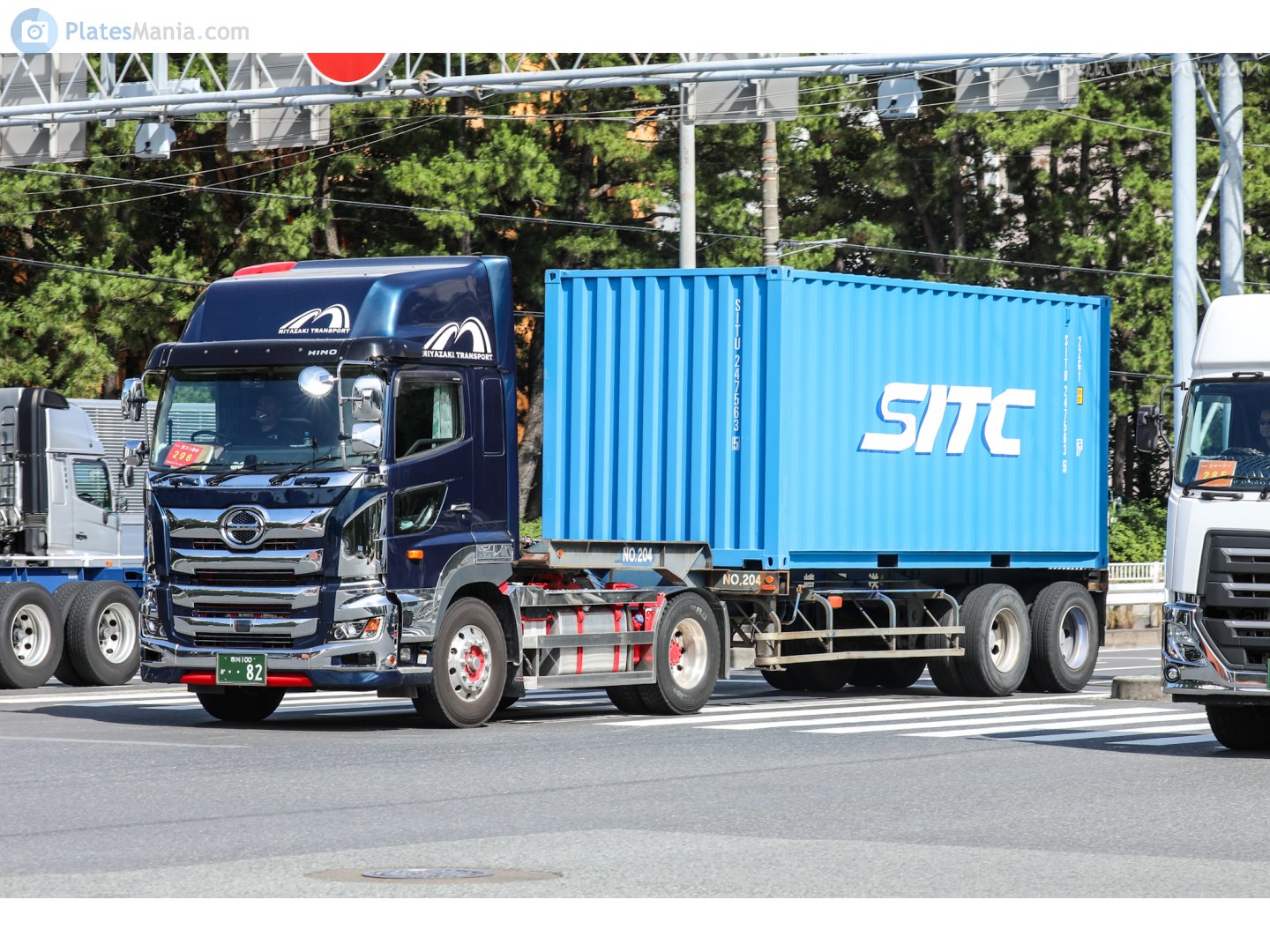 市川 100 か 82, Hino Profia 3rd gen, 2017–