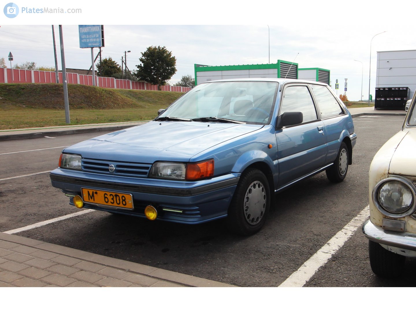 M 6308, Nissan Sunny 6th gen 3-door Hatchback (N13; EU-market), 1986–1990