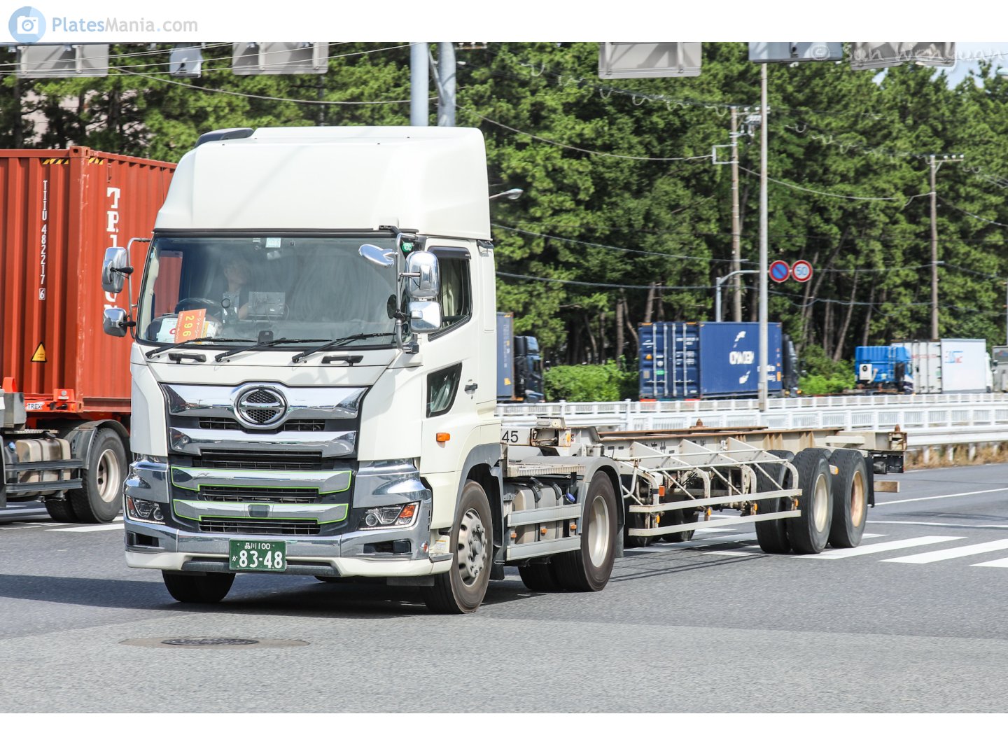 品川 100 か 8348, Hino Profia 3rd gen, 2017–