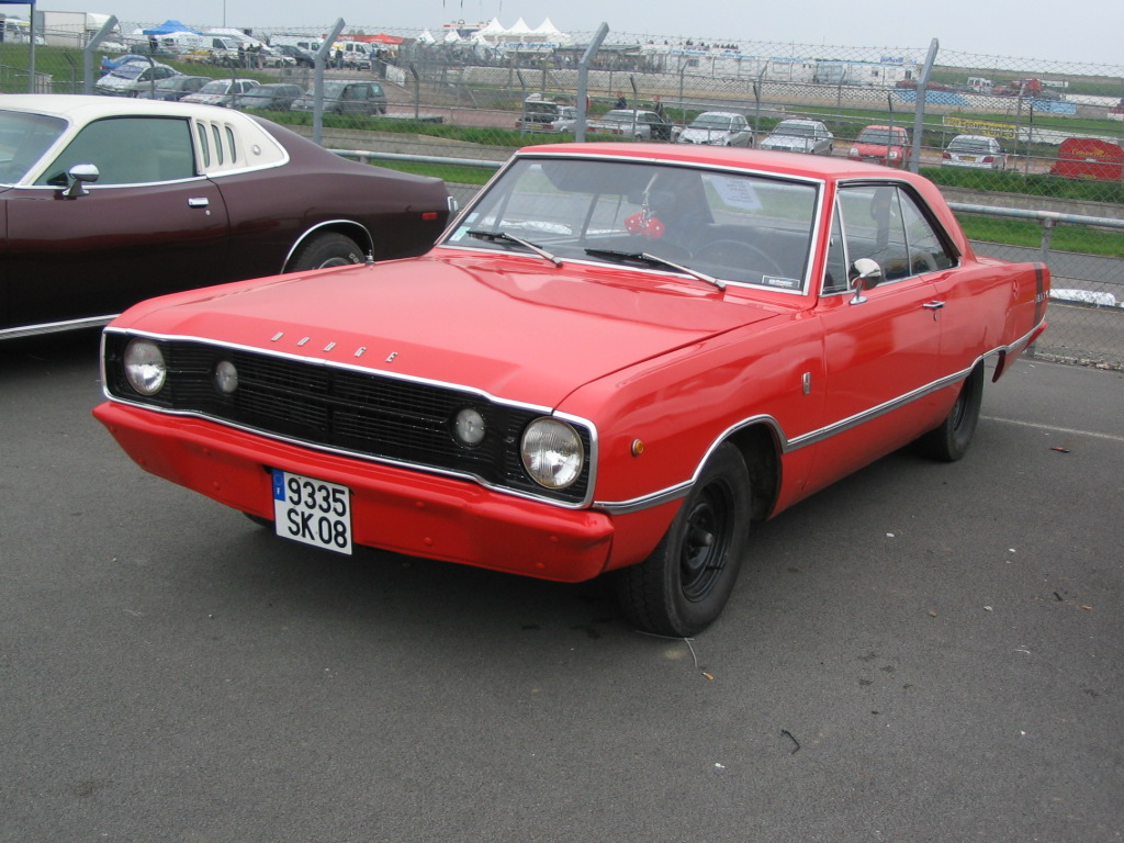 9335 SK 08, Dodge Dart 4th gen 1968 Hardtop Coupé (CL1/CL2), 1st facelift, 1967–1968