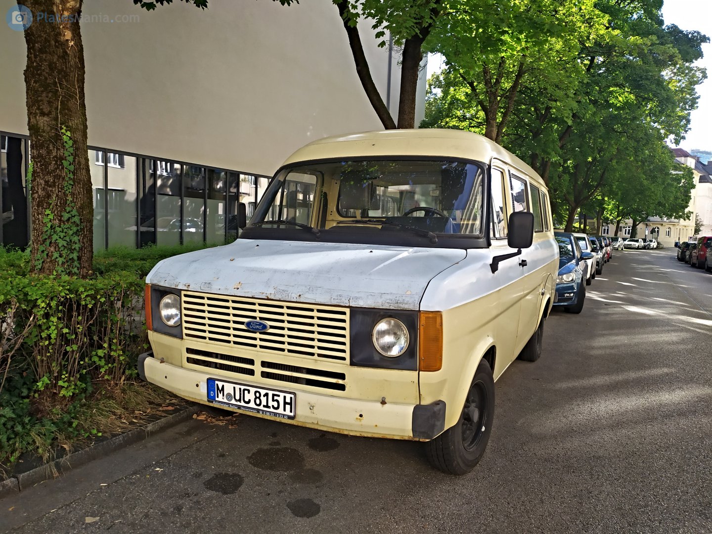 M UC 815 H, Ford Transit 1st gen Van (Mk2), facelift, 1977–1986